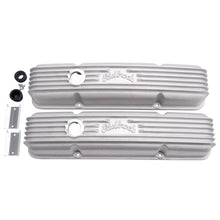 Load image into Gallery viewer, Edelbrock Valve Cover Classic Series Chevrolet 1959-1986 262-400 CI V8 w/ Breather Holes Satin - DTX Performance