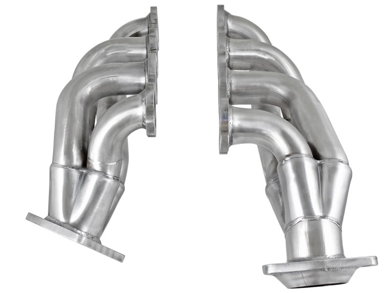 aFe Power Twisted Steel Headers 409 Stainless Steel 02-13 GM Silverado/Sierra 1500 V8 GMT800/GMT900 - DTX Performance