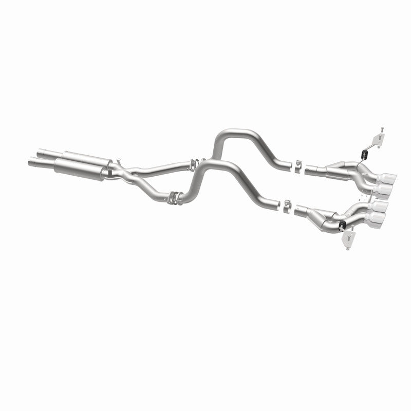 Magnaflow 00-04 Chev Corvette V8 5.7L Comp Series Quad Ctr Rr Exit SS Cat-Back Perf Exhaust - DTX Performance