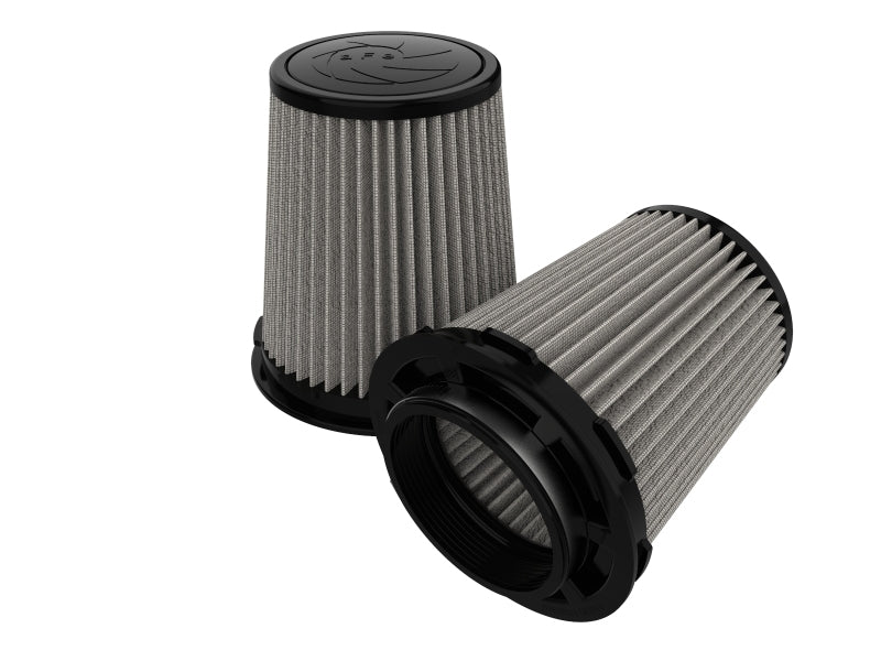 aFe MagnumFLOW Pro Dry S Air Filter 4in F x 6in B MT2 x 4-3/4 T x 7in H (Inverted) - DTX Performance