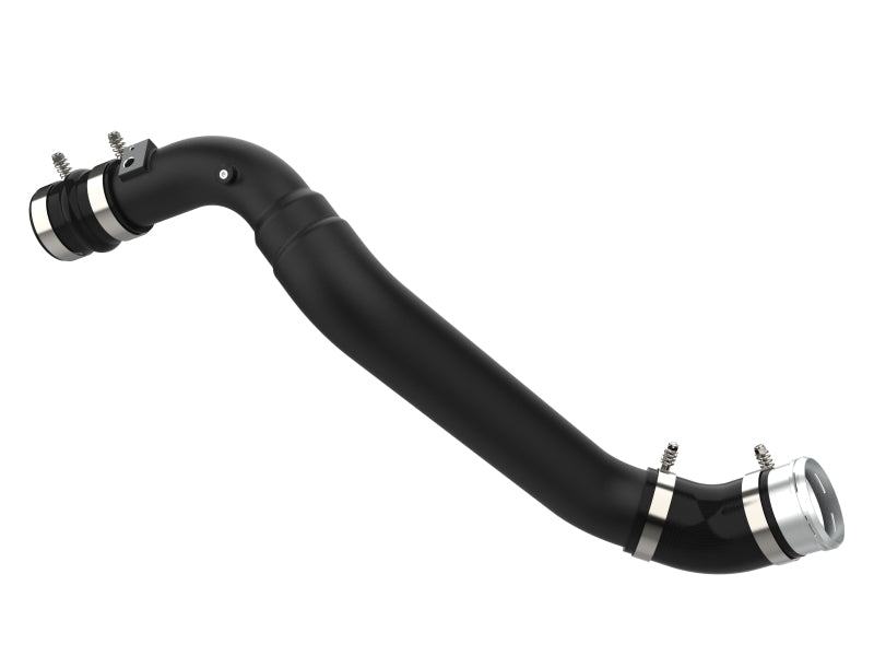 aFe Bladerunner Intercooler Cold Charge Pipe Black 3.5-2.75in 2021+ Ford F-150 V6-2.7L (tt) - DTX Performance