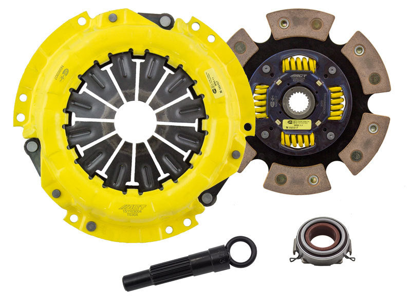 ACT 1991 Geo Prizm XT/Race Sprung 6 Pad Clutch Kit - DTX Performance