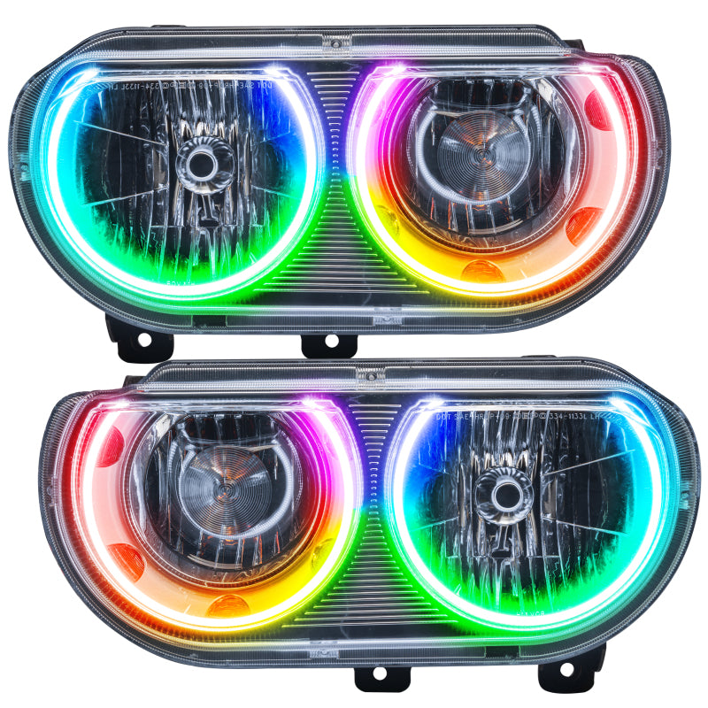 Oracle 08-14 Dodge Challenger SMD HL (Non-HID) - ColorSHIFT - Dynamic - DTX Performance