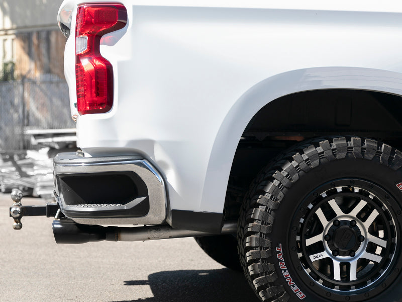 aFe Vulcan Series 3in-2-1/2in 304 SS Cat-Back 2019 GM Silverado / Sierra 1500 V8-5.3L w/ Black Tips - DTX Performance