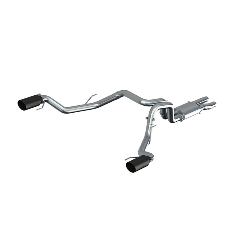 MBRP 17-20 Ford F-150 Raptor 3.5L Ecoboost Dual Rear Exit T409 3in Resonater Back Exhaust System - DTX Performance