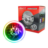 Oracle Pre-Installed Lights 7 IN. Sealed Beam - ColorSHIFT Halo