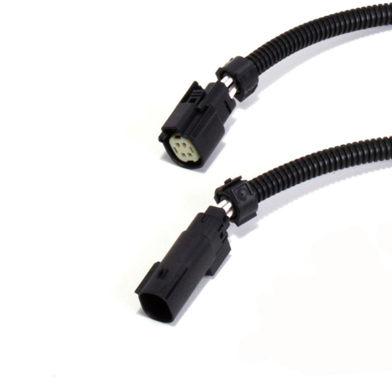 BBK 2015 Mustang GT V6 6-Pin Front O2 Sensor Wire Harness Extensions 12 (pair) - DTX Performance