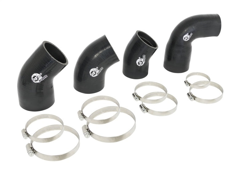 aFe BladeRunner Intercooler Couplings & Clamps Kit and AFE Tube 15-16 Ford Mustang EcoBoost L4-2.3L - DTX Performance