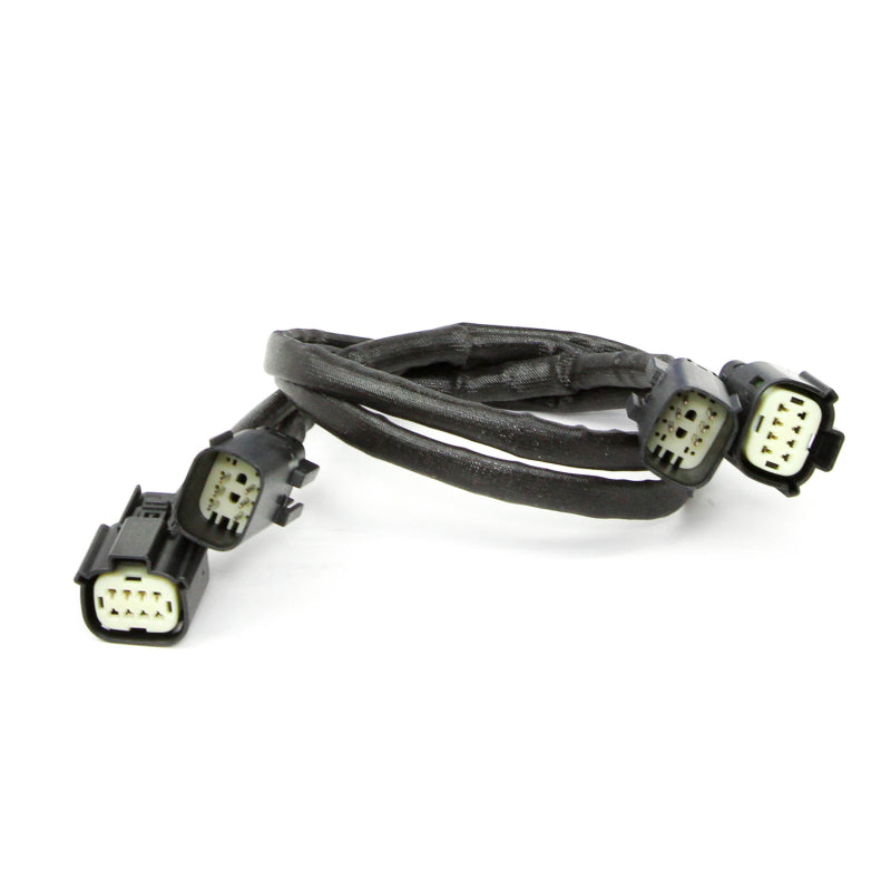 BBK 11-14 Mustang V6 Front O2 Sensor Wire Harness Extensions 24 (pair) - DTX Performance