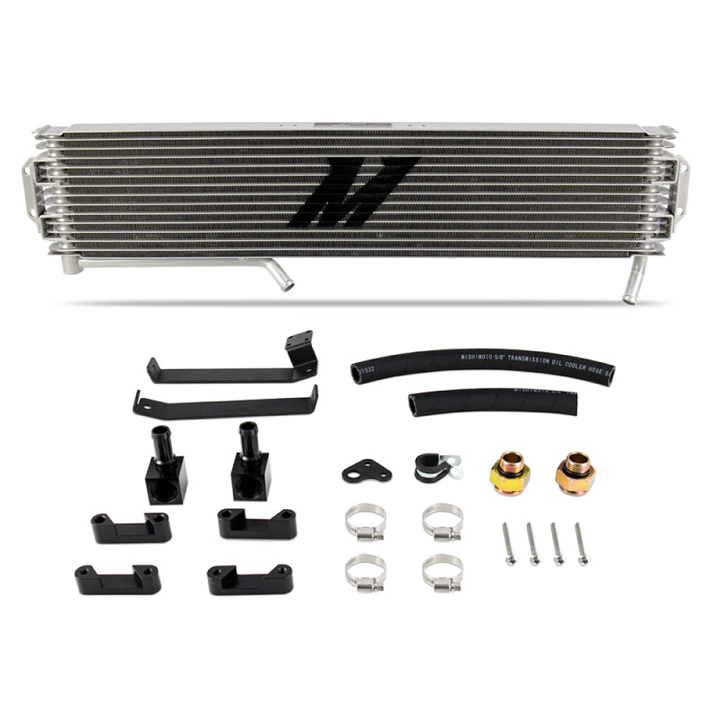 Mishimoto 15-16 GM 6.6L Duramax (LML) Transmission Cooler - Silver - DTX Performance