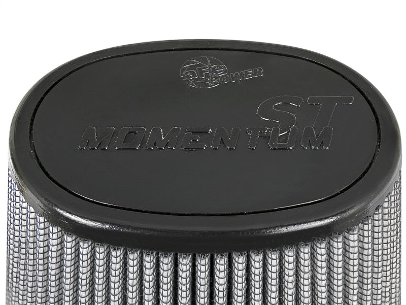 aFe Magnum FLOW Pro DRY S Universal Air Filter F-4in. / B-(8X6.5) MT2 / T-(5.25 X 3.75) / H-7.5in. - DTX Performance