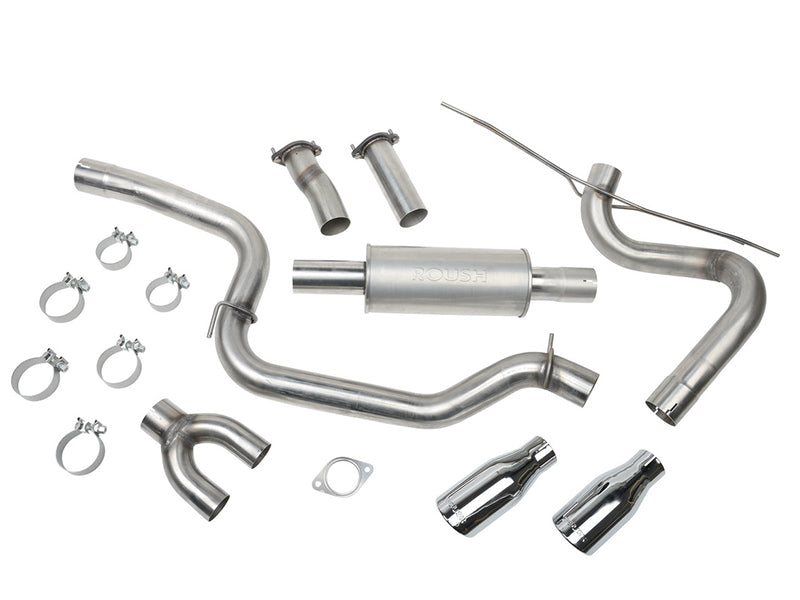 Roush 2012-2019 Ford ST Focus Hi-Flow Performance Exhaust Kit - DTX Performance