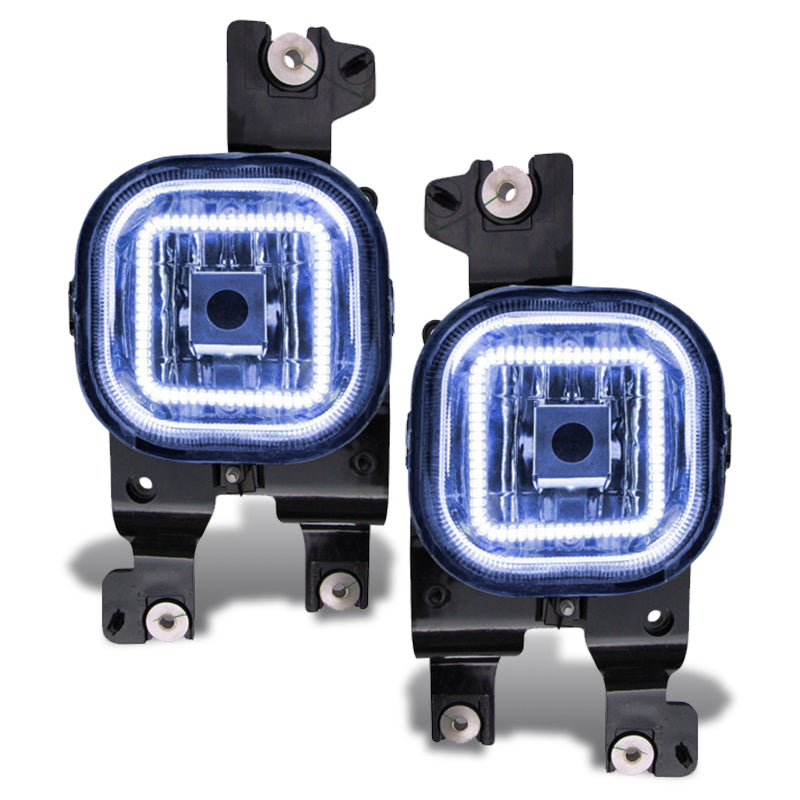 Oracle Ford Superduty 08-10 LED Fog Light Halo Kit - White - DTX Performance