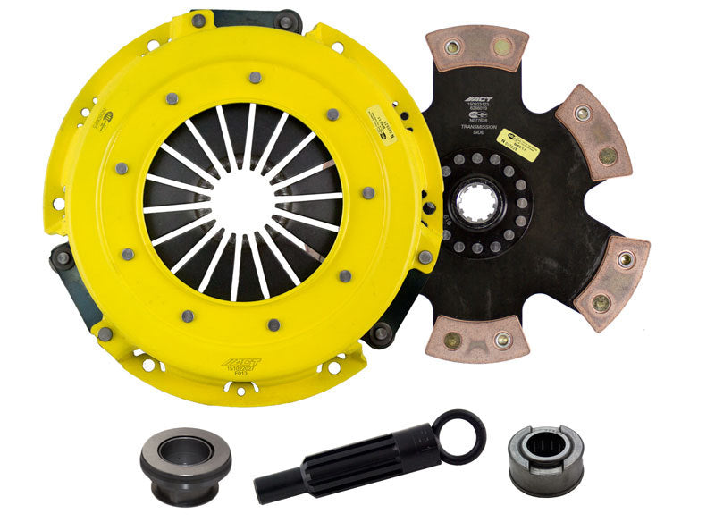 ACT 1993 Ford Mustang HD/Race Rigid 6 Pad Clutch Kit - DTX Performance