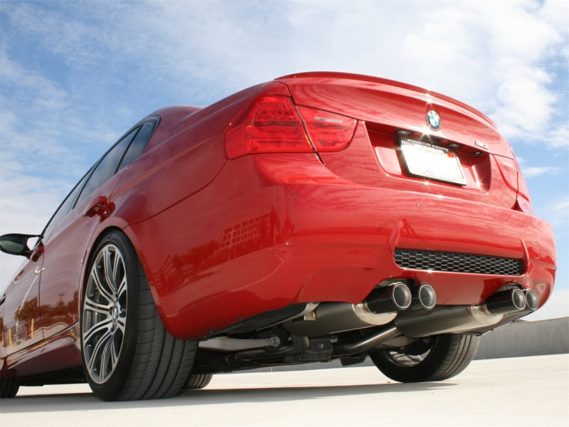 aFe MACHForce XP Exhaust Cat-Back 2.5in Dia Carbon Fiber Tips SS-304 08-13 BMW M3 (E90) V8 4.0L - DTX Performance