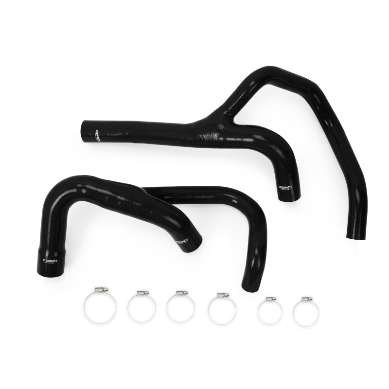 Mishimoto 13-14 Dodge Ram 6.7L Cummins Silicone Radiator Hose Kit Black - DTX Performance