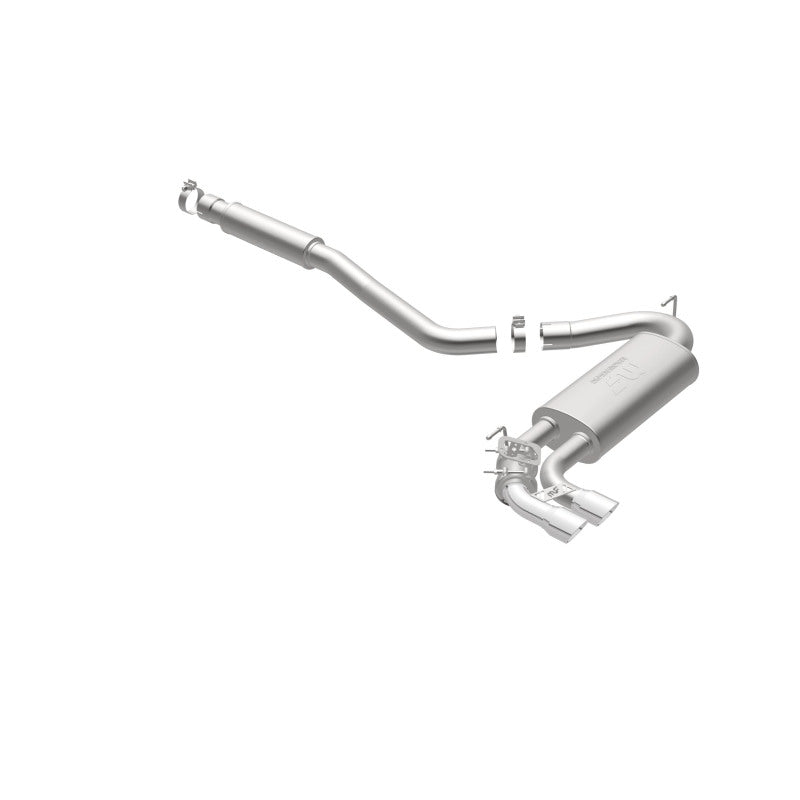 MagnaFlow CB SS 2.5/3in Dual Straight DS Rear Ext 3in Tip 12-15 BMW 328i /428i 2.0L Coupe Sedan - DTX Performance