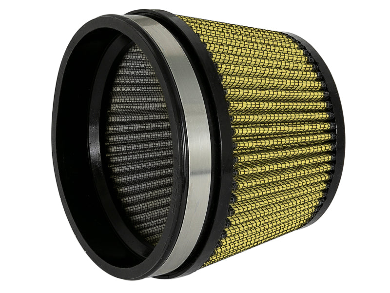 aFe MagnumFLOW Pro GUARD7 Universal Air Filter 5in. F x 5-3/4in B x 4-1/2in.T - DTX Performance