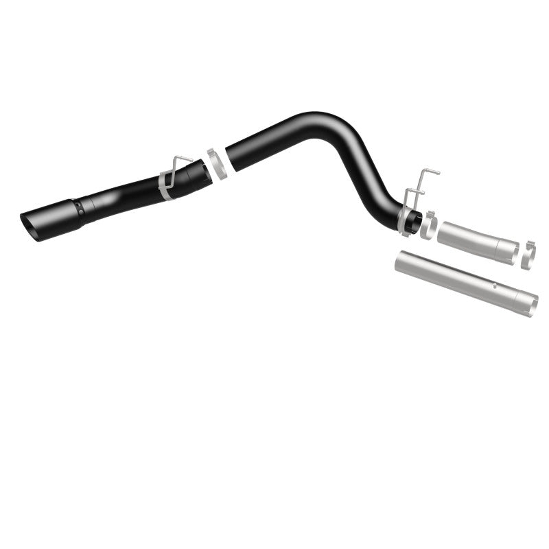 MagnaFlow 07-10 Dodge 2500/3500 409 SS DPF Back 5in Single Exit Exhaust- Black - DTX Performance