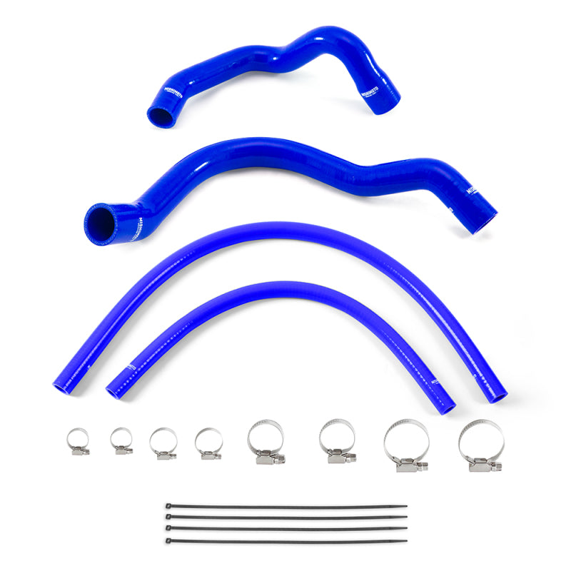 Mishimoto 91-01 Jeep Cherokee 4.0 Silicone Hose Kit Set Blue - DTX Performance