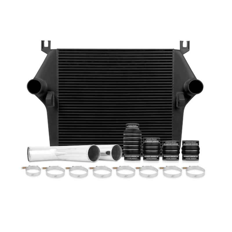 Mishimoto 07.5-09 Dodge 6.7L Cummins Intercooler Kit w/ Pipes (Black) - DTX Performance