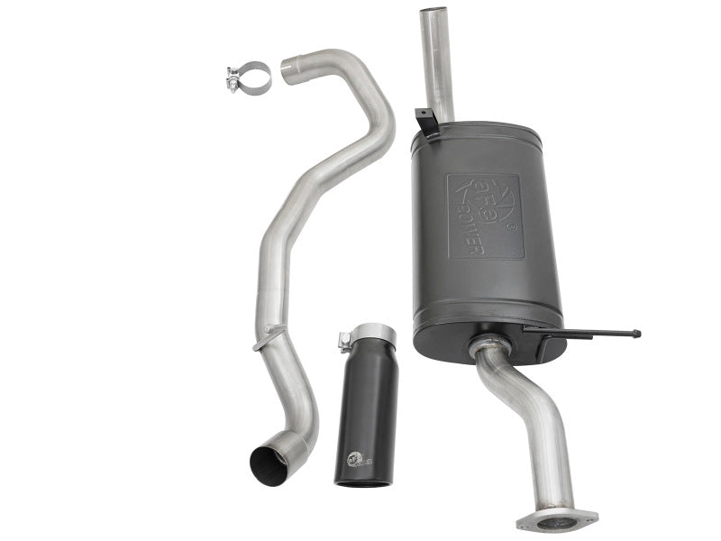 aFe MACHForce XP 2-1/2in 304 SS Cat Back Exhaust w/ Black Tips 2001-2016 Nissan Patrol (Y61) 4.8L - DTX Performance