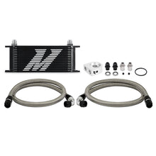 Load image into Gallery viewer, Mishimoto Universal Oil Cooler Kit 16-Row Black - DTX Performance