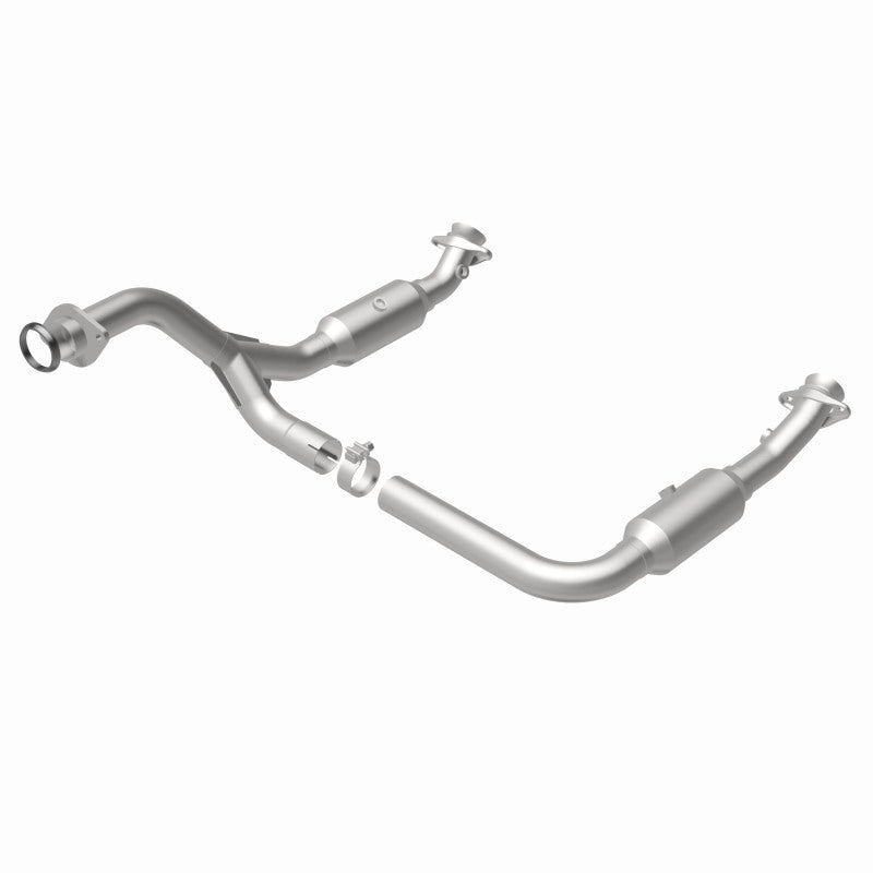 MagnaFlow Conv DF 06-09 Ford Explorer / 06-10 Mercury Mountaineer 4.6L Y-Pipe Assembly (49 State) - DTX Performance