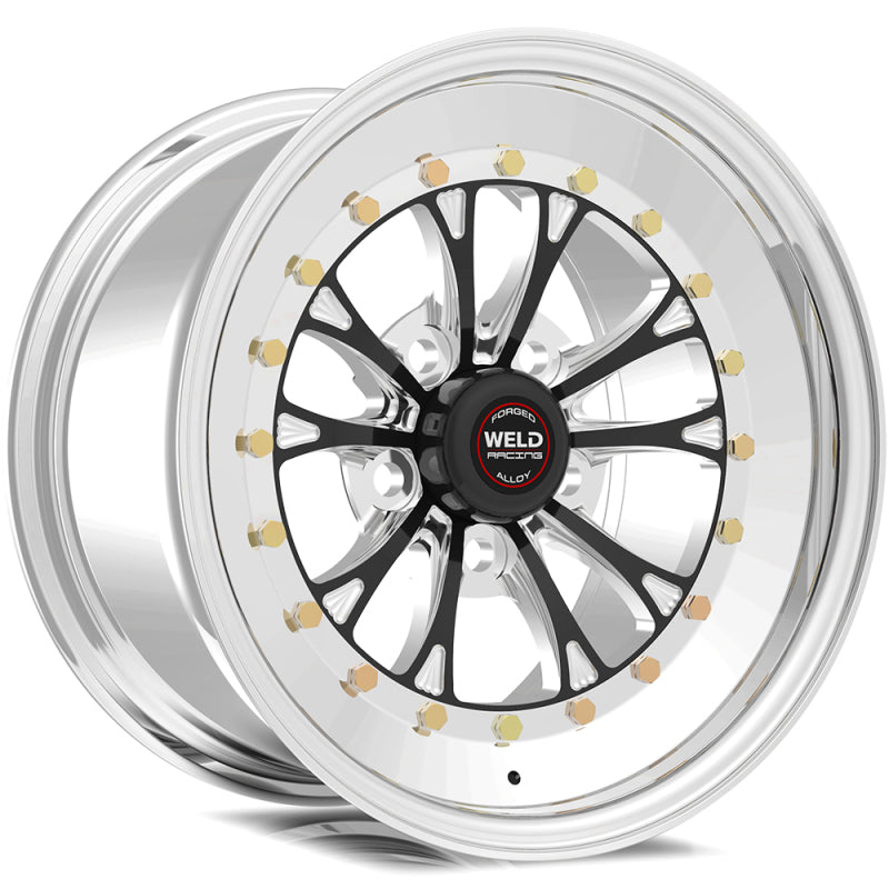 Weld Vitesse 15x10 / 5x4.5 BP / 4.5in. BS Black Wheel - Non-Beadlock - DTX Performance