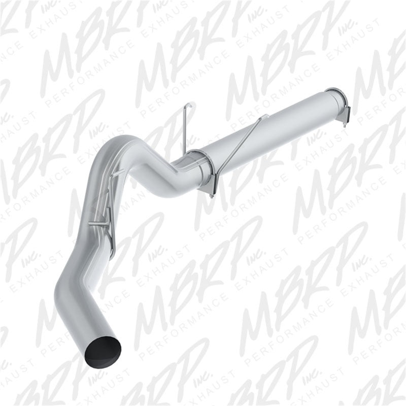 MBRP 2500/3500 Cummins 6.7L 5in Filter Back Single Side No Muffler AL - DTX Performance