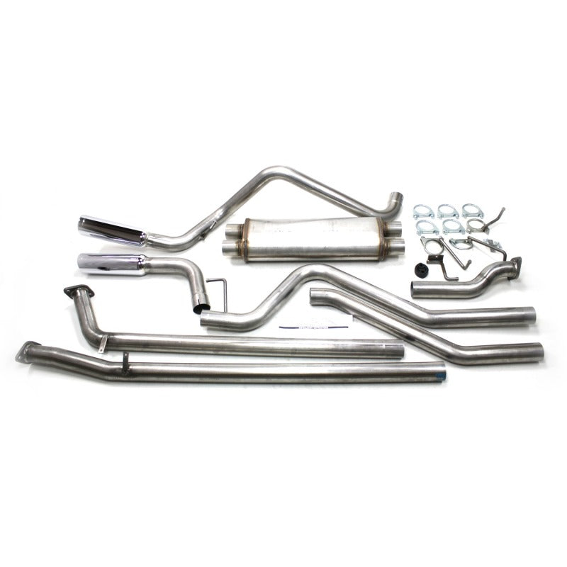 JBA 07-20 Toyota Tundra 4.6L/4.7L/5.7L 409SS Pass Side Dual Exit Cat-Back Exhaust - DTX Performance