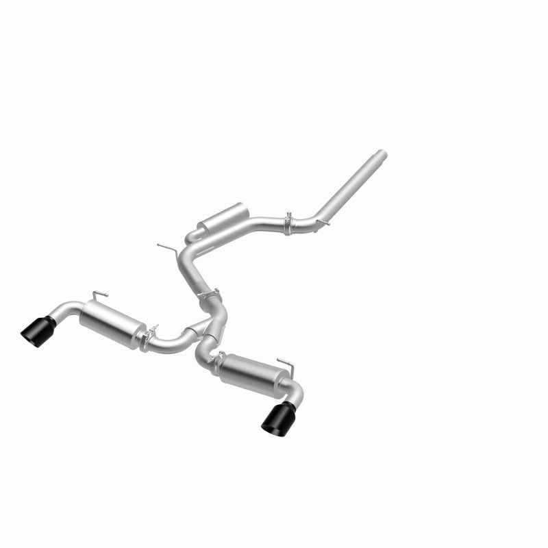 MagnaFlow 22-23 VW GTI NEO Cat-Back Exhaust Black Chrome - DTX Performance