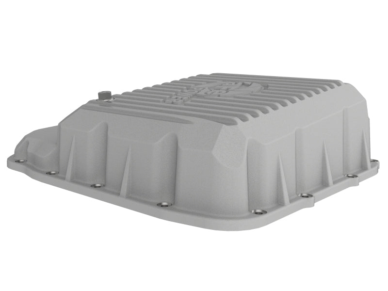 aFe Transmission Pan Raw w/ Machined Fins 13-19 Dodge Diesel Trucks L6-6.7L (td) - DTX Performance