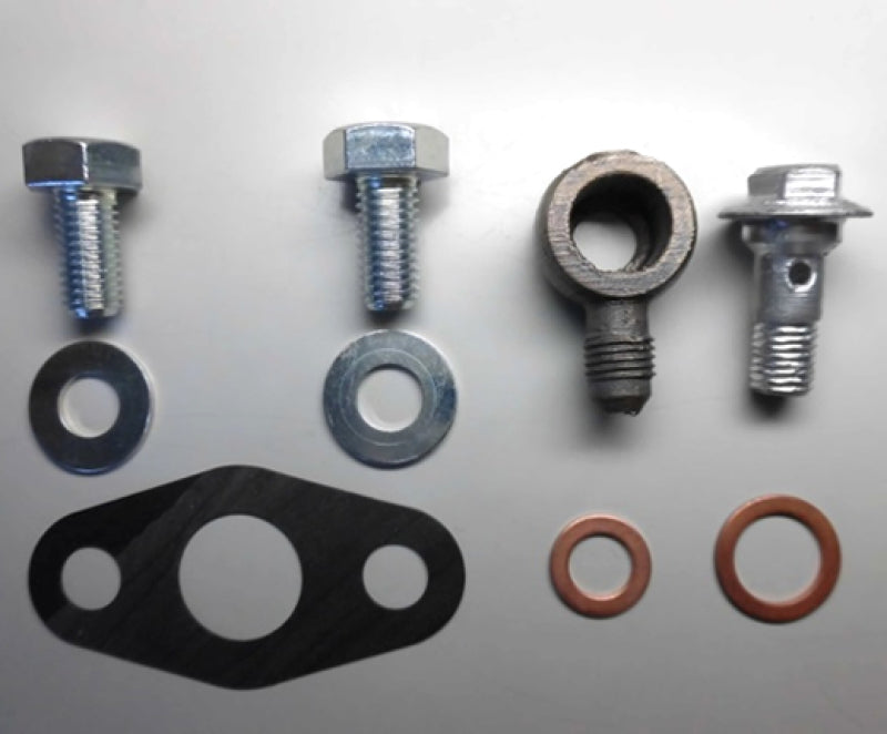 HKS Oil Parts Kit for GTIII-5R/4R Oil Piping (Required to Replace T51R/TO4Z to GTIII-5R/GTIII-4R) - DTX Performance