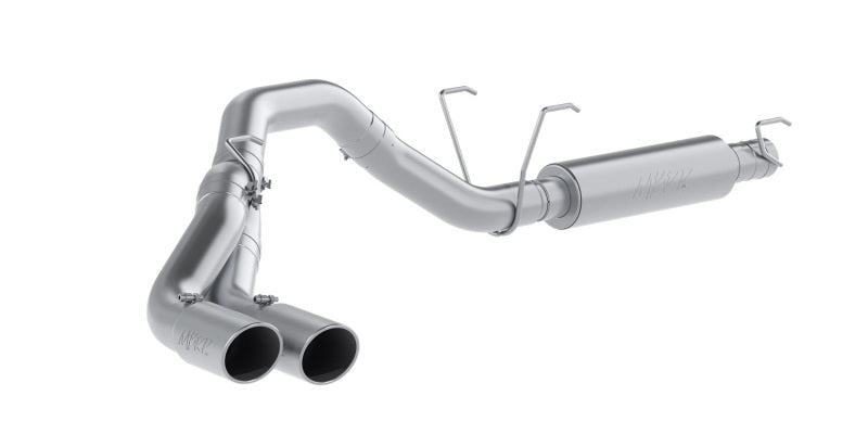 MBRP 14-16 Ram 2500/3500 6.4L 4in AL Single Side Dual Outlet Cat Back Exhaust - DTX Performance