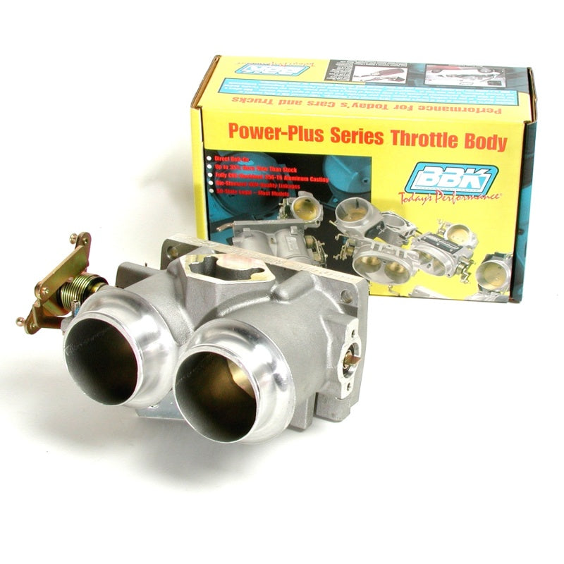 BBK 87-03 Ford F Series Truck RV 460 Twin 61mm Throttle Body BBK Power Plus Series - DTX Performance