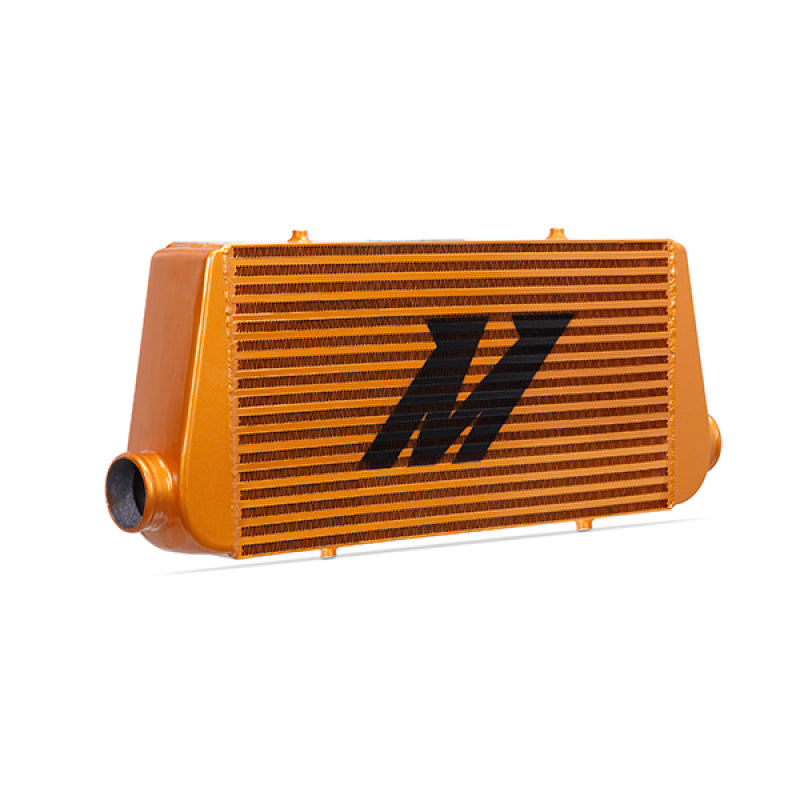 Mishimoto Universal Gold R Line Intercooler Overall Size: 31x12x4 Core Size: 24x12x4 Inlet / Outlet - DTX Performance