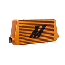 Load image into Gallery viewer, Mishimoto Universal Gold R Line Intercooler Overall Size: 31x12x4 Core Size: 24x12x4 Inlet / Outlet - DTX Performance