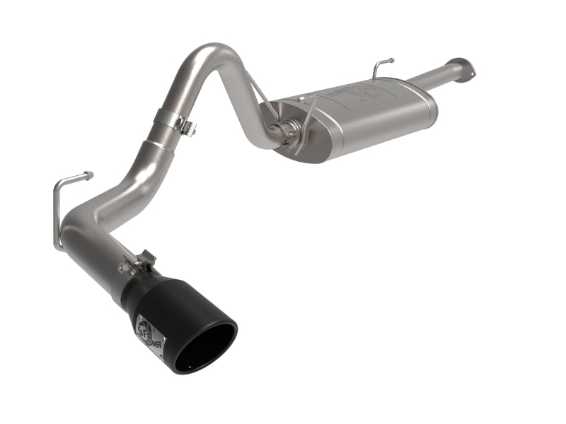 aFe 16-22 Toyota Tacoma Apollo GT Series 2.5in. - 3in. 409 SS Cat-Back Exhaust System w/ Black Tip - DTX Performance