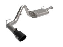 Load image into Gallery viewer, aFe 16-22 Toyota Tacoma Apollo GT Series 2.5in. - 3in. 409 SS Cat-Back Exhaust System w/ Black Tip - DTX Performance