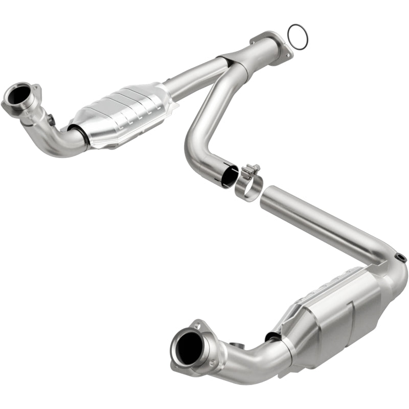 MagnaFlow Conv DF 07-09 Chevrolet/GMC Silverado/Sierra 2500 HD 6.0L Y-Pipe Assembly excludes Classic - DTX Performance