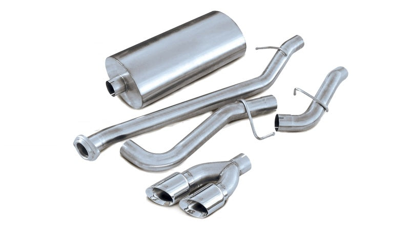 Corsa 02-06 Chevrolet Tahoe 5.3L V8 Polished Sport Cat-Back Exhaust - DTX Performance