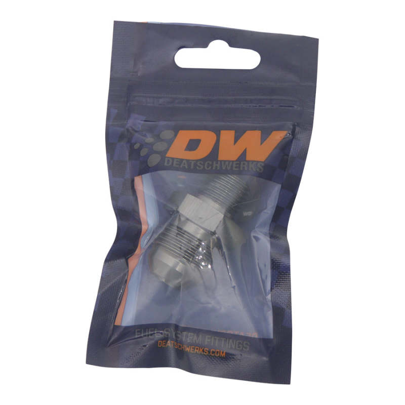 DeatschWerks 8AN Male Flare To 1/4in. Male NPT Adapter - DTX Performance