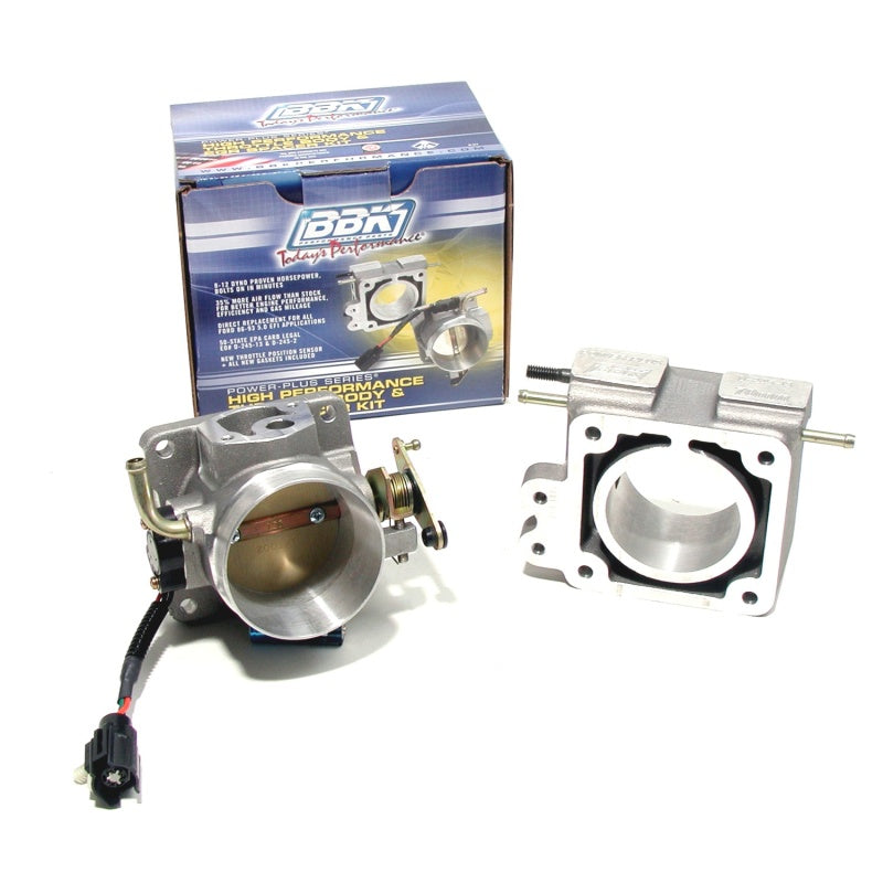 BBK 86-93 Mustang 5.0 70mm Throttle Body BBK Power Plus Series And EGR Spacer Kit - DTX Performance