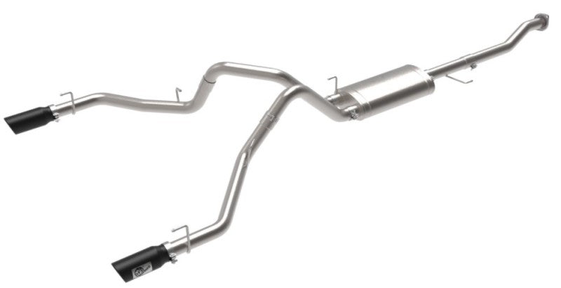 aFe Vulcan Series 3in 304SS Cat-Back w/ Black Tips 15-20 Ford F-150 V6 2.7L/35L(tt) / V8 5.0L - DTX Performance