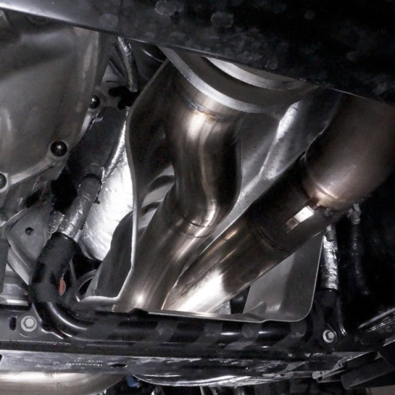 Stainless Works 2017 F-150 Raptor 3.5L 3in Downpipe High-Flow Cats Factory Connection - DTX Performance