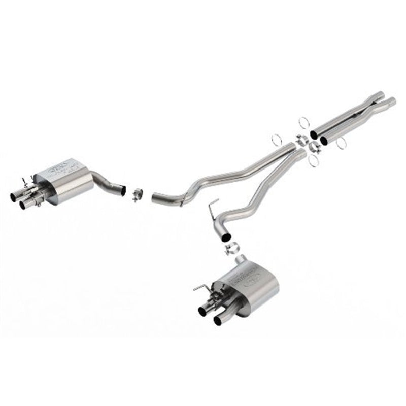 Ford Racing 15-17 Ford Mustang GT350 Active Cat-Back Sport Exhaust System - DTX Performance