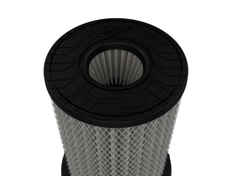 aFe MagnumFLOW Air Filter - Pro DRY S 2.5 Inlet x 4.5in B x 4.5in T x 7in H (Inv) - DTX Performance