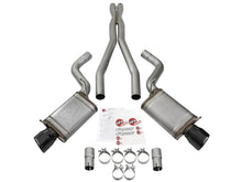 Load image into Gallery viewer, aFe Mach Force-Xp 3in CB Stainless Steel Dual Exhaust System w/ Black Tips 09-15 Cadillac CTS-V - DTX Performance