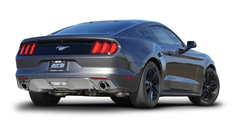 Borla Atak Rear Section 15-17 Ford Mustang 2.3L EcoBoost MT/AT 2.25in pipe 4in tip - DTX Performance